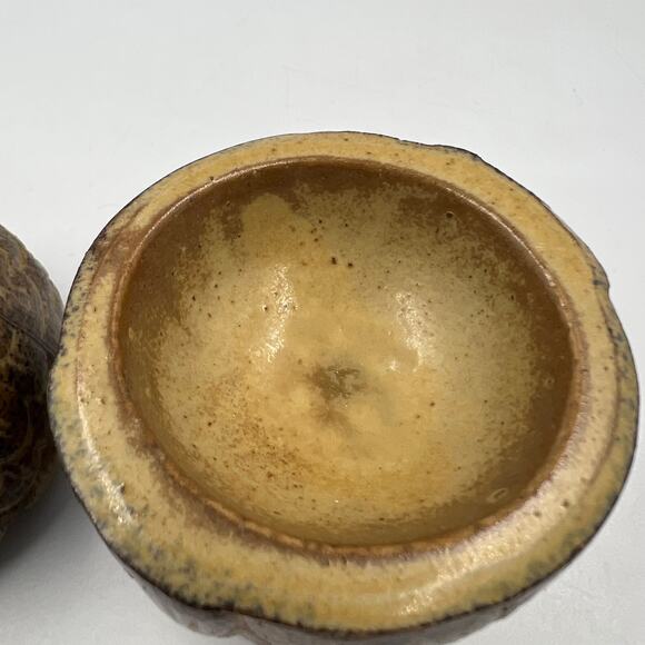 Vintage 4" Tall Owl Incense Burner Stoneware Tea Light Candle Holder Japan Quon - Picture 11 of 11